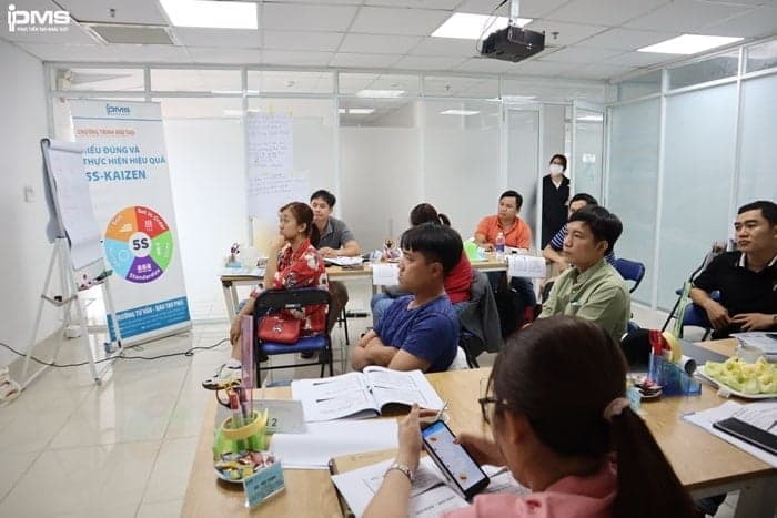 Khóa học Kaizen 5S tại PMS với sự tham gia nhiệt tình của các Học viên