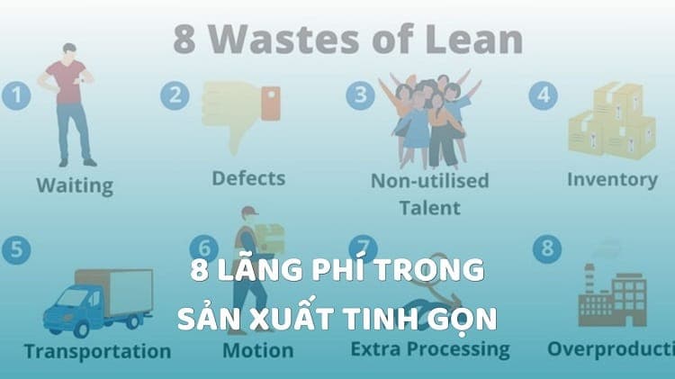 8 lãng phí trong sản xuất tinh gọn