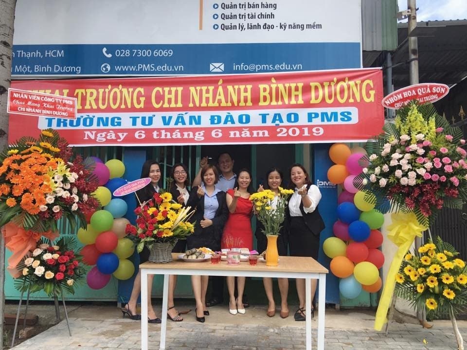 Khai trương chi nhánh đào tạo PMS tại Bình Dương