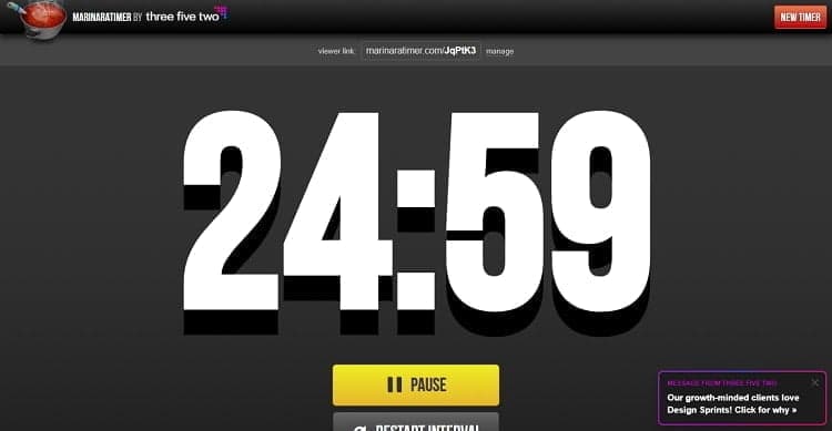 phần mềm Marinara Timer