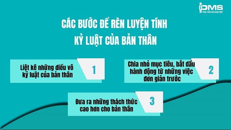 lợi ích của kỷ luật bản thân