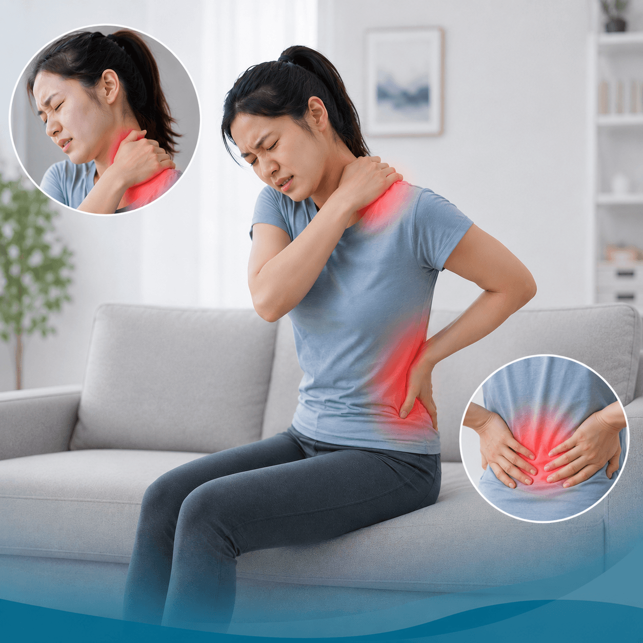 Đau mỏi cổ vai gáy, thắt lưng và tê bì chân tay
