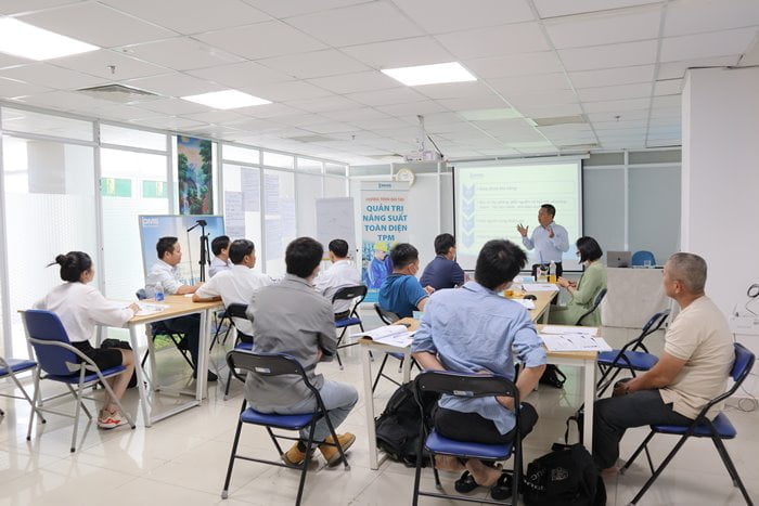 Khóa học TPM tại PMS được giảng dạy mang tính thực tiễn cao