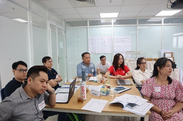 hình ảnh tại khóa học train the trainer