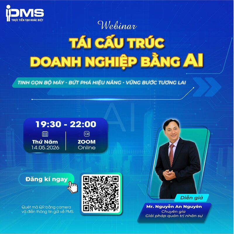 poster tái cấu trúc doanh nghiệp bằng ai