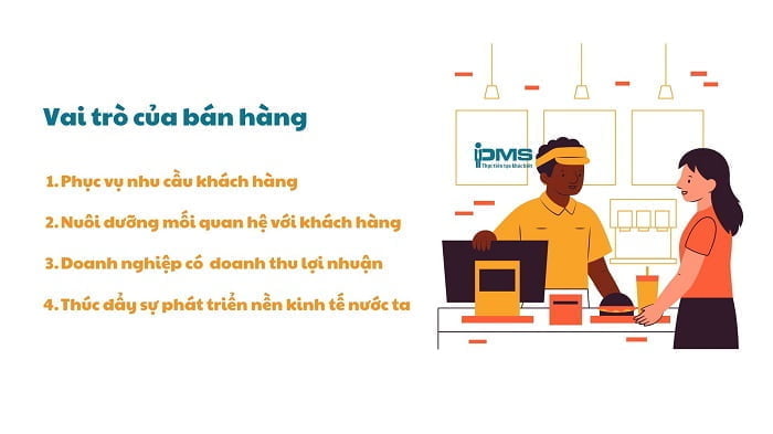 Vai trò của bán hàng