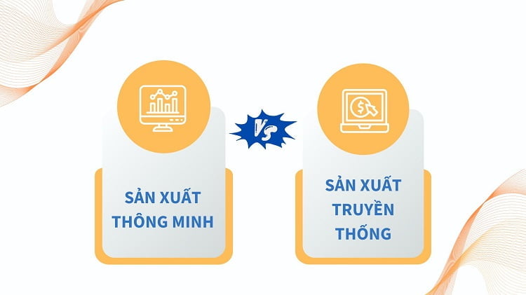 Sản xuất thông minh là gì? Ứng dụng công nghệ vào sản xuất 4.0 12 Sản xuất thông minh vs sản xuất truyền thống