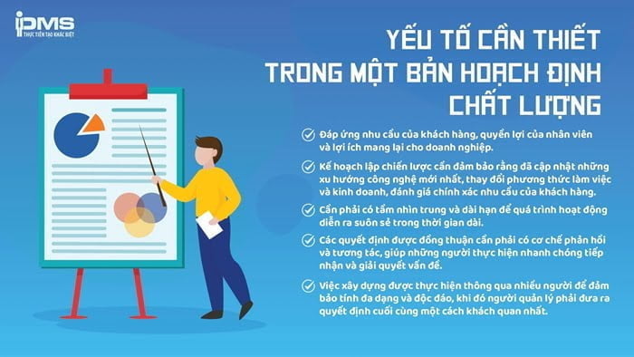 Hoạch định chiến lược là gì? 5 bước Strategic Planning phát triển công ty 11 yếu tố cần thiết trong một bản hoạch định chất lượng