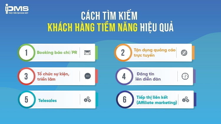 cách tìm kiếm khách hàng tiềm năng