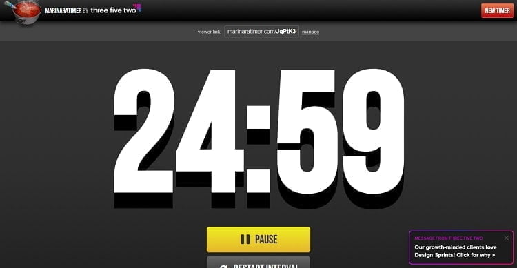 phần mềm Marinara Timer