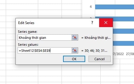 Tải mẫu sơ đồ Gantt Excel miễn phí và hướng dẫn các bước vẽ 29 thoát khỏi chuỗi chỉnh sửa