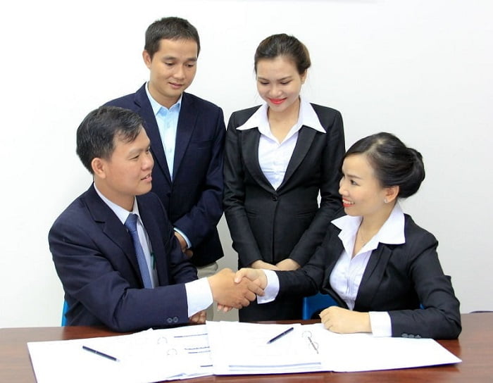 Học Viện PMS ký kết hợp đồng với khách hàng