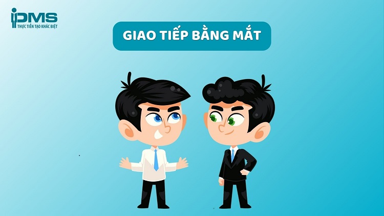 giao tiếp bằng mắt