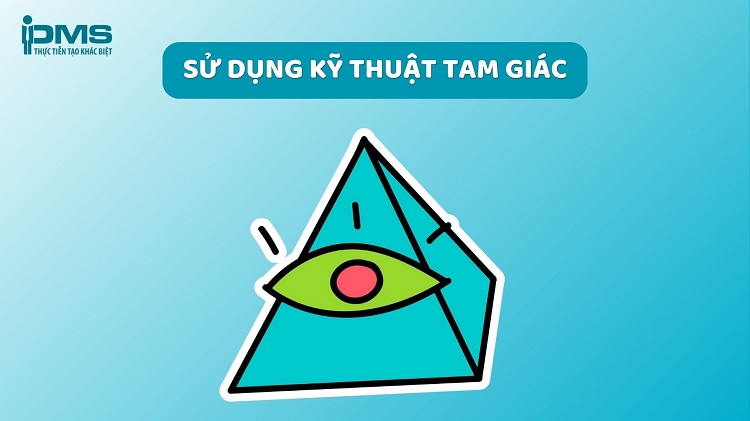 kỹ thuật tam giác khi giao tiếp bằng mắt