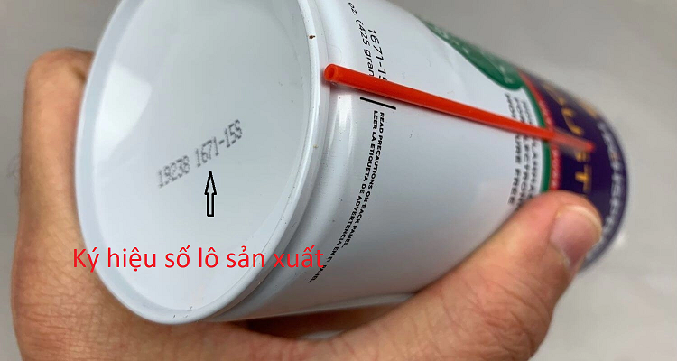 Ký hiệu số lô sản xuất