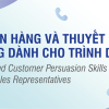 Banner kỹ năng bán hàng dành cho trình dược viên