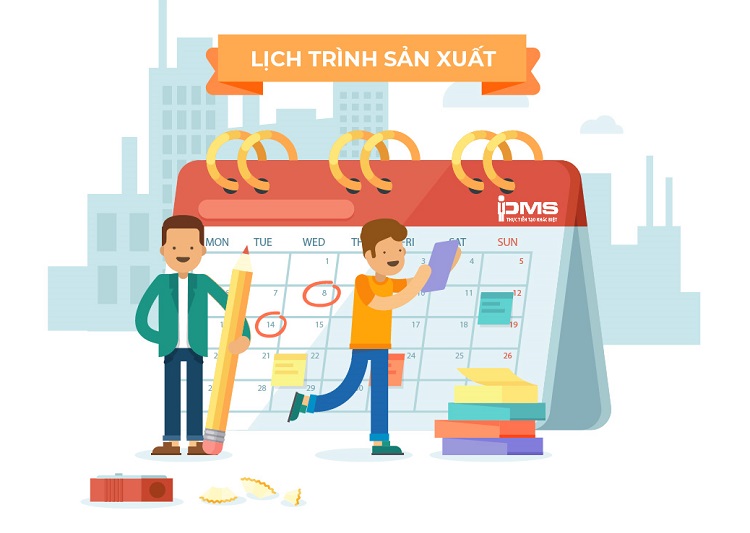 Lịch trình sản xuất là gì? 6 bước lên lịch trình sản xuất hiệu quả 9 Mục tiêu của Lịch trình sản xuất