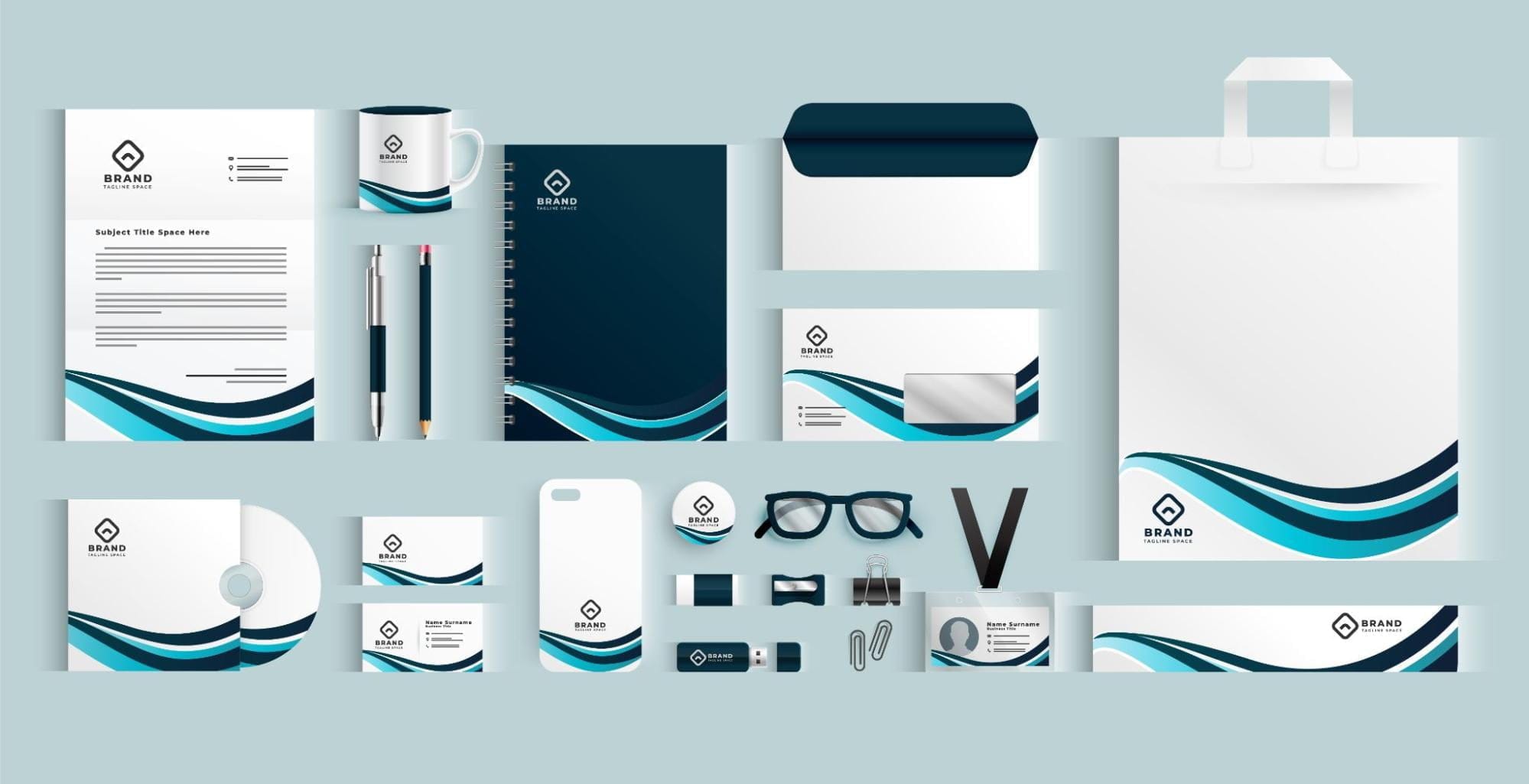 Mẫu Sales Kit đơn giản, tinh tế dành cho thời trang