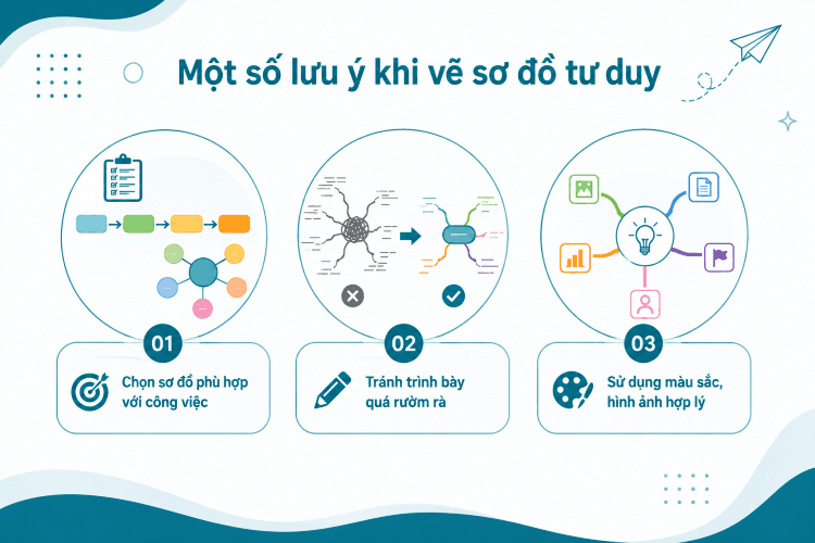 6 Mẫu sơ đồ tư duy đẹp, đơn giản phổ biến nhất 18 lưu ý
