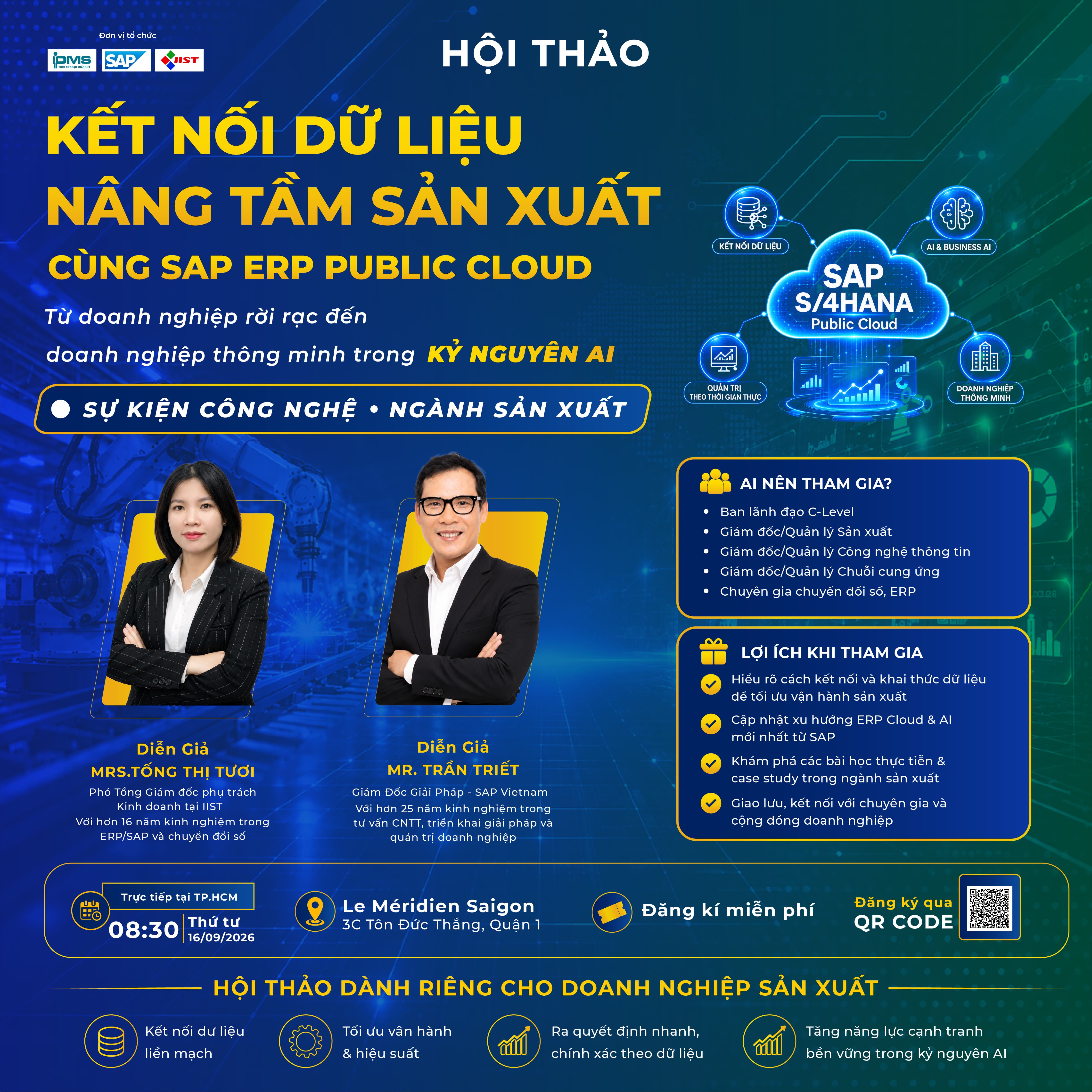 Banner hội thảo SAP