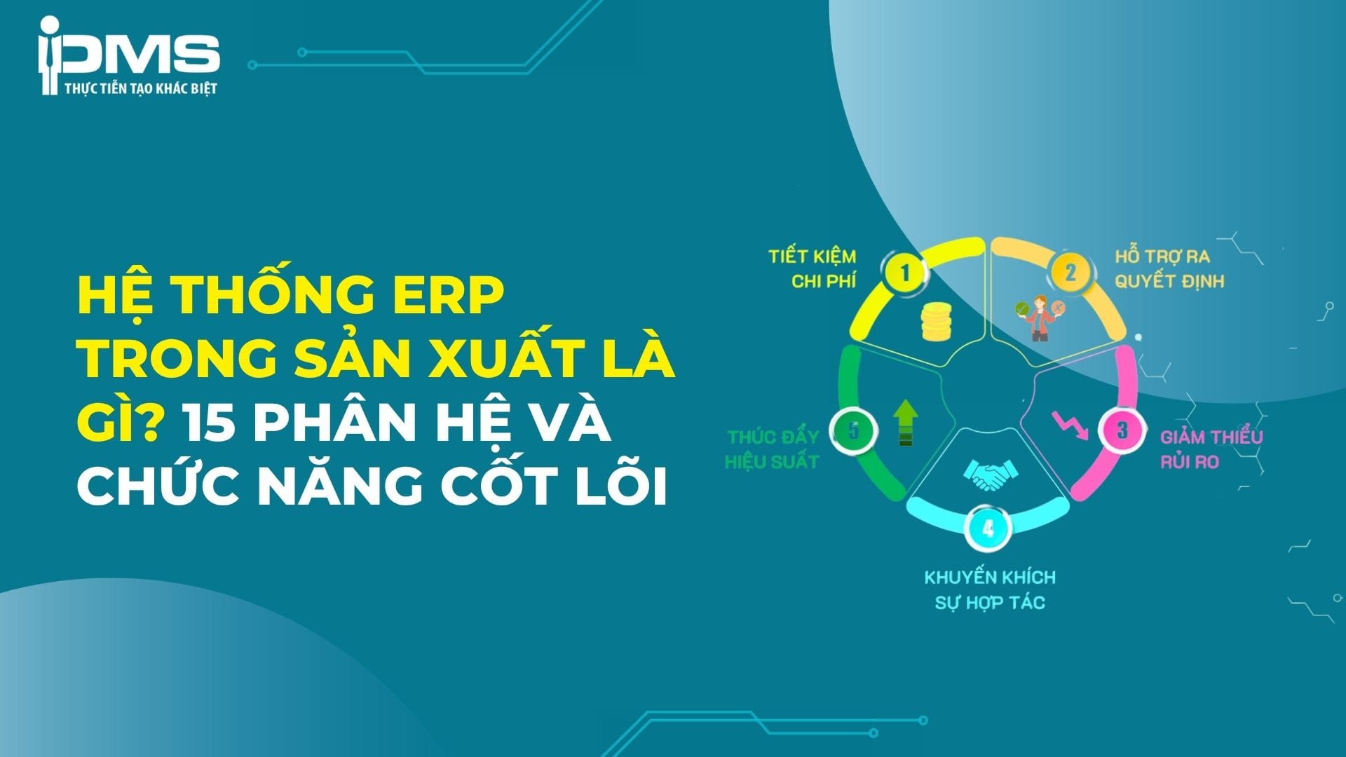 hệ thống erp trong sản xuất là gì